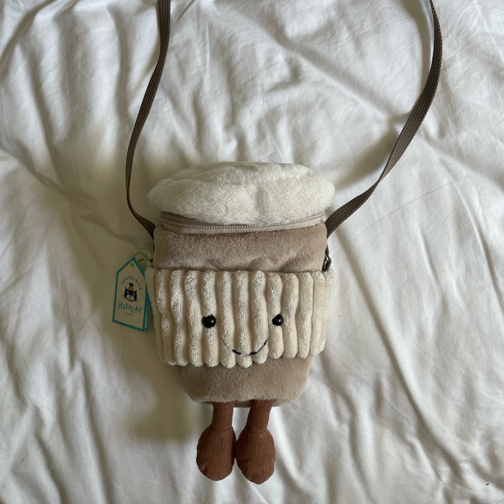 Jellycat Coffee-To-Go Bag